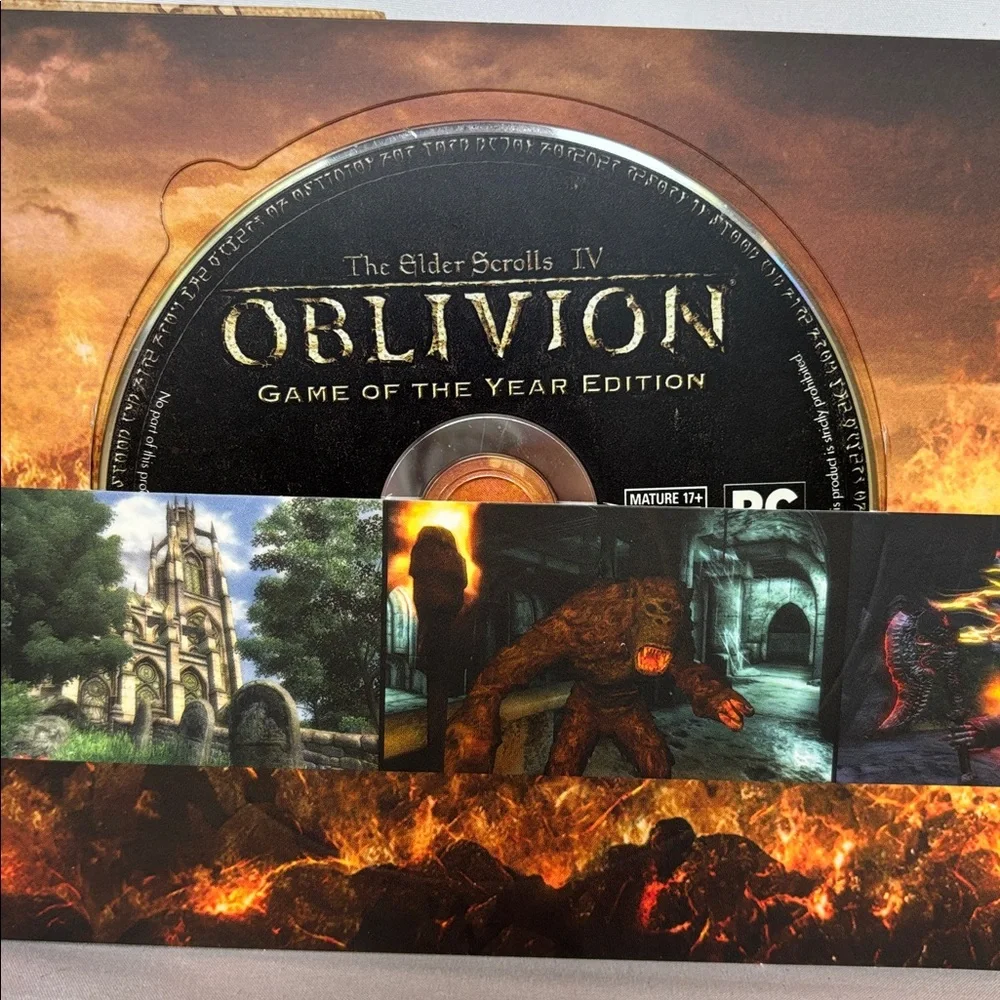 THE ELDER SCROLLS ANTHROLOGY COLLECTOR’S COMPLETE SET FOR PC - PRE-OWNED